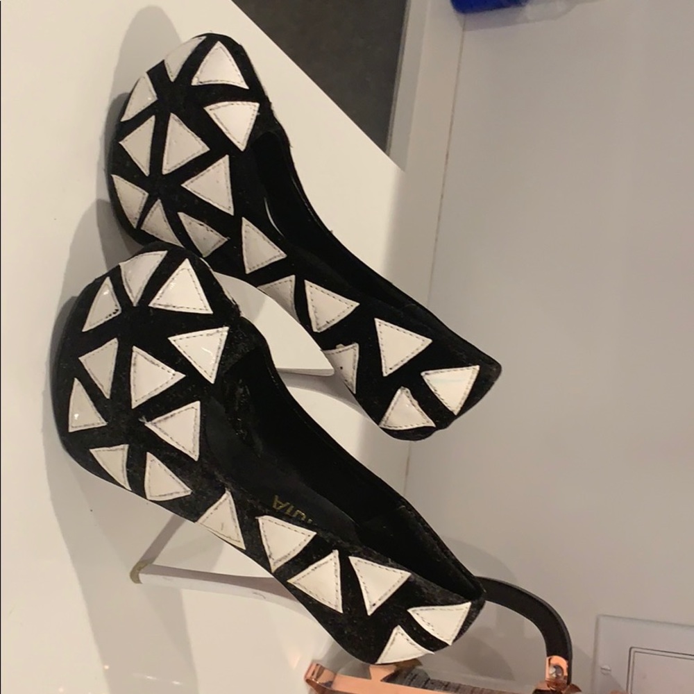 Very high platform shoes